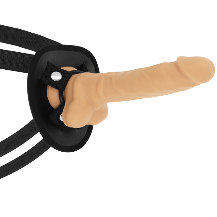 COCK MILLER - IMBRACATURA + COCKSIL ARTICOLABILE DENSIT SILICONE 19,5 CM