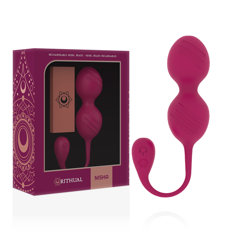 RITHUAL - NISHA SFERE KEGEL VIBRANTI RICARICABILI ORCHIDEA