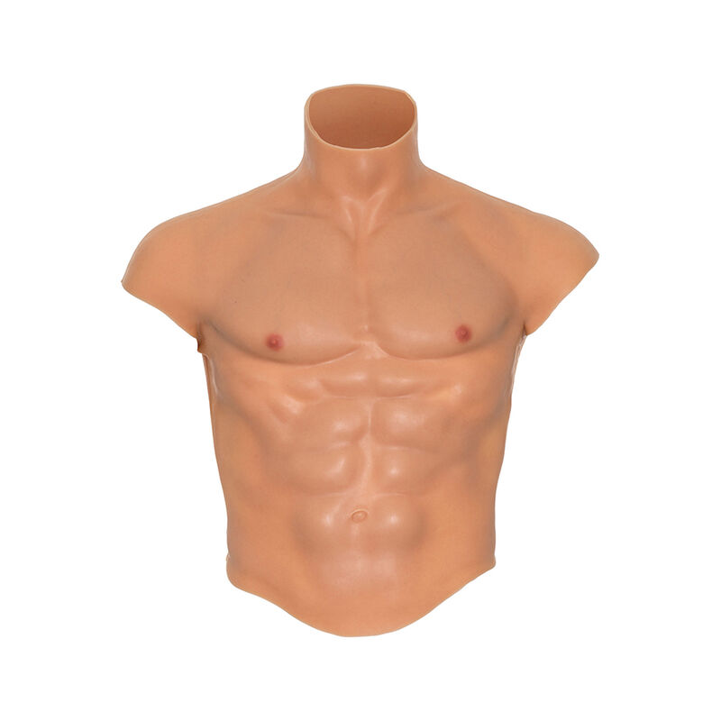 HIDDEN DESIRE - ALTER EGO SILICONE TORSO MASCHILE CAMICIA CON ABS FLESH