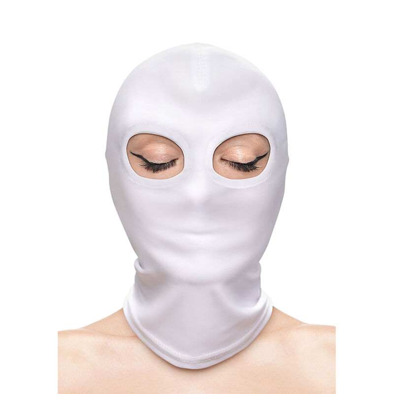 NS NOVELTIES - FETISH  FASHION OCCHI CAPPUCCIO NYLON BIANCO