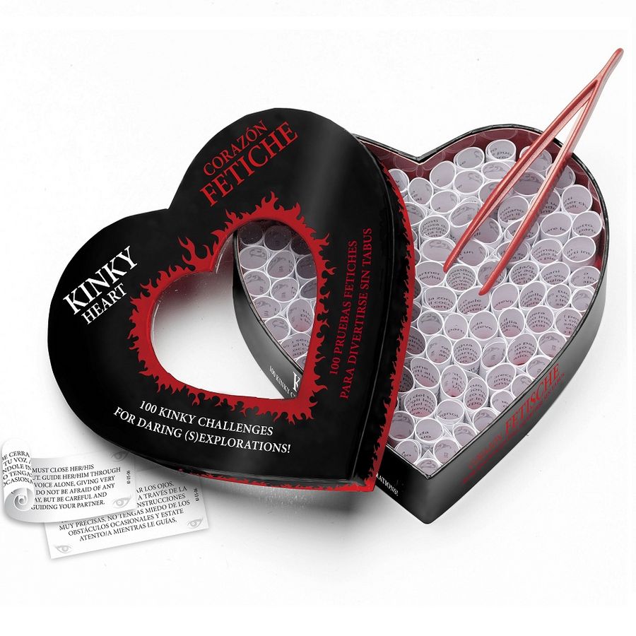 TEASE  PLEASE - KINKY HEART  CORAZON FETICHE