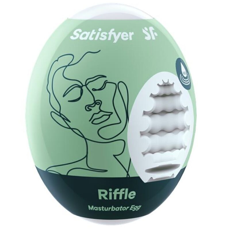 SATISFYER - UOVO MASTURBATORE RIFFLE