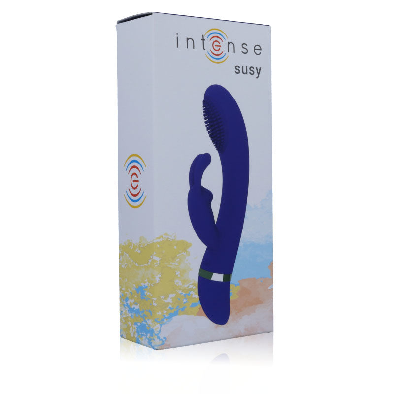 INTENSE - VIBRATORE OSCILLANTE IN SILICONE RABBIT LILLA SUSY